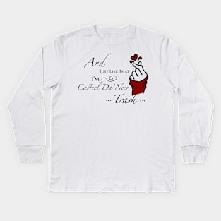 From Blood and Ash - Casteel Trash Kids Long Sleeve T-Shirt